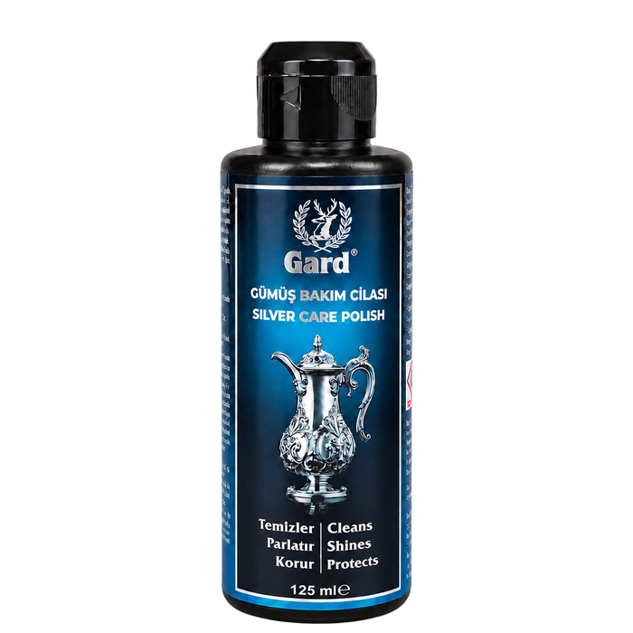 Gard Gümüş Bakım Cilası 125 ml – Parlatıcı & Kararma Önleyici