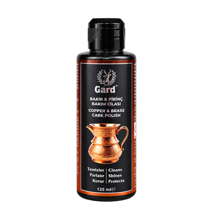 Gard Bakır & Pirinç Bakım Cilası 125 ml – Metal Parlatıcı