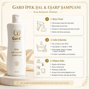 Gard İpek Şal Eşarp Şampuanı 200 ml