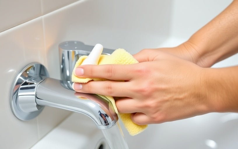 Banyo Armatürlerinde Kireç Lekelerine Son: Krom Yüzeyler İçin Temizlik ve Koruma Rehberi - Gard Home Bakım Rehberi