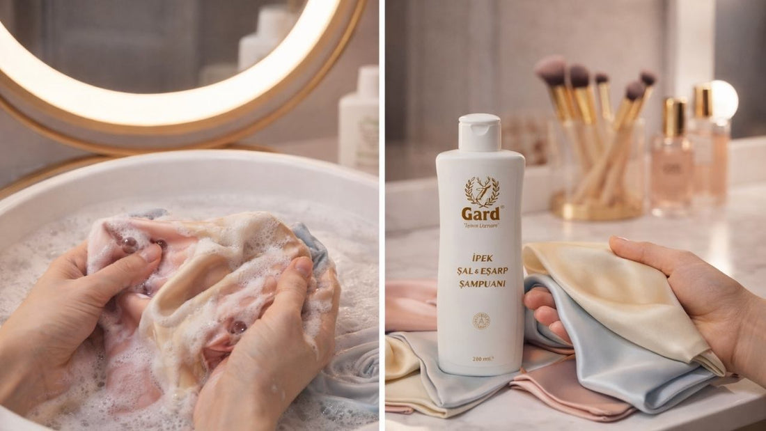 İpek Eşarp Yıkama Şampuanı ile Profesyonel Bakım