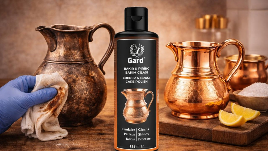 Kararmış Bakır Nasıl Parlatılır? - Gard Home Bakım Rehberi