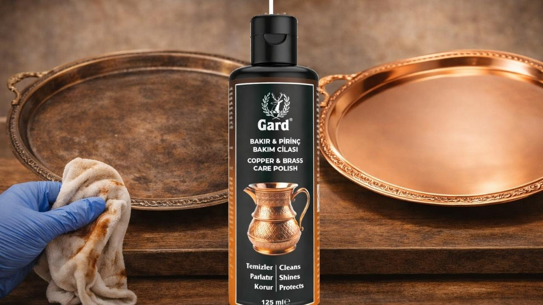 Bakır Tepsi Parlatma