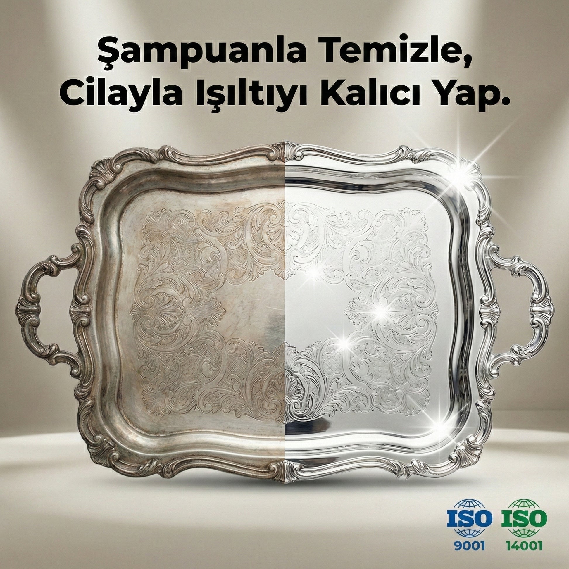 Komple Gümüş Bakım Seti - 2 Adımda Profesyonel Parlaklık