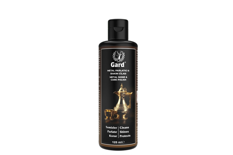 Gard Metal Parlatıcı & Bakım Cilası 125 ml – Bakır, Pirinç, Krom, Alüminyum Temizleyici