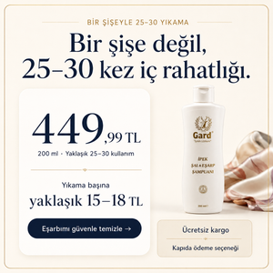 Gard İpek Şal Eşarp Şampuanı 200 ml