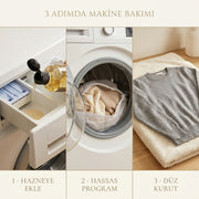 Gard İpek Kaşmir Yün Şampuanı 500 ml - Hassas Kumaş Yıkama Deterjanı, Makinede Yıkanabilir - görsel 3