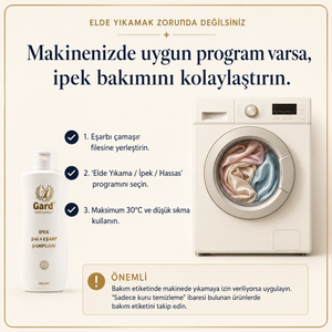 Gard İpek Şal Eşarp Şampuanı 200 ml